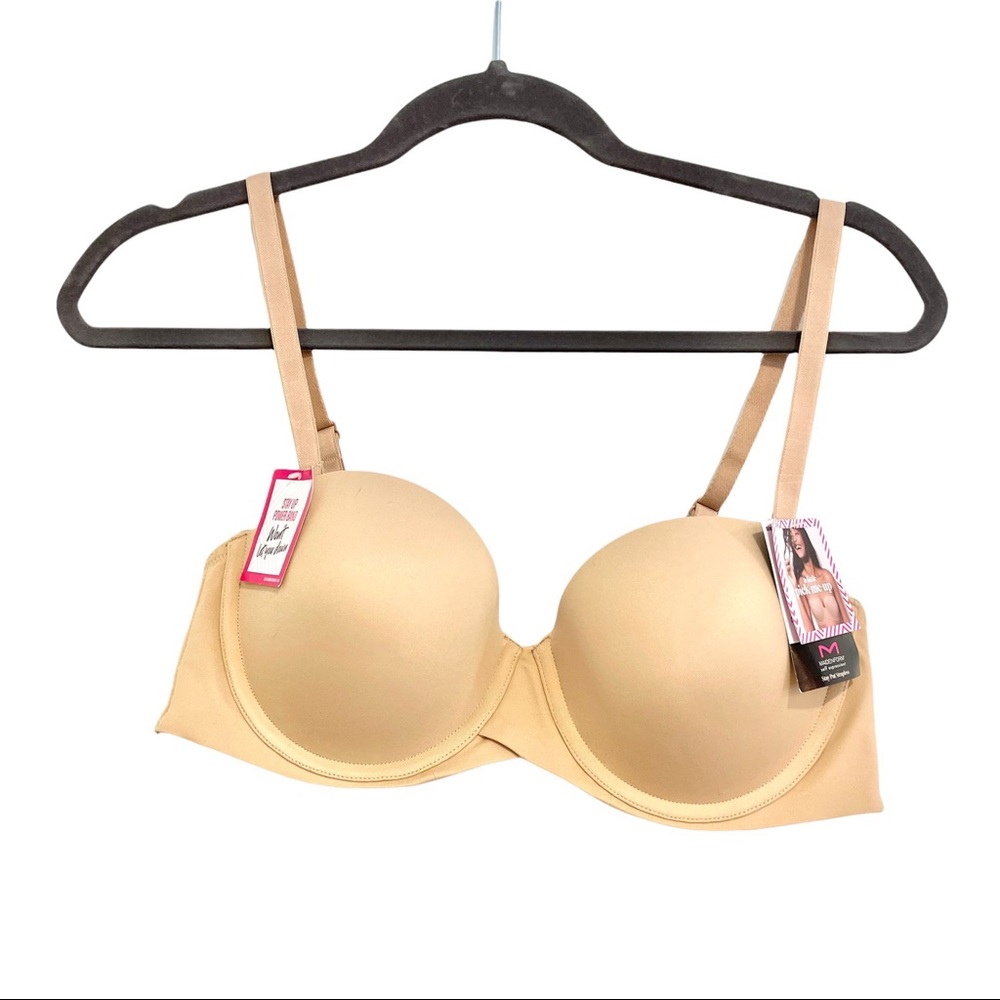 Maidenform stayput strapless bra 38B